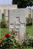 Headstone of Rifleman Archie Walter Taylor (24/307). Gouzeaucourt New British Cemetery, France. New Zealand War Graves Trust  (FRHE6343). CC BY-NC-ND 4.0.