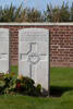 Headstone of Captain Archibald Gordon Henderson (8/872). Grevillers British Cemetery, France. New Zealand War Graves Trust  (FRHI7297). CC BY-NC-ND 4.0.