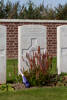 Headstone of Private Thomas Moorfoot (29282). Grevillers British Cemetery, France. New Zealand War Graves Trust  (FRHI7344). CC BY-NC-ND 4.0.