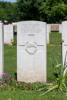 Headstone of Rifleman Harold Edgar Bull (59187). Hebuterne Military Cemetery, France. New Zealand War Graves Trust  (FRHY4888). CC BY-NC-ND 4.0.
