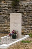 Headstone of Flight Lieutenant Kevin Bernard O'Connor (415221). Is-Sur-Tille Communal Cemetery, France. New Zealand War Graves Trust  (FRIR3177). CC BY-NC-ND 4.0.