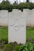 Headstone of Private Millen Stuart Dickson (59622). Lebucquiere Communal Cemetery Extension, France. New Zealand War Graves Trust  (FRJP3990). CC BY-NC-ND 4.0.