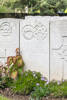 Headstone of Rifleman William Aldridge (24/1926). Longuenesse (St. Omer) Souvenir Cemetery, France. New Zealand War Graves Trust  (FRKD3340). CC BY-NC-ND 4.0.
