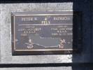 Headstone of Flt Lieut Peter William FELS 41890. Andersons Bay RSA Cemetery, Dunedin City Council, Block 3A, Plot 20. Image kindly provided by Allan Steel CC-BY 4.0.
