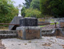 Headstone of L/Cpl Allan Cummock BURNS 10/540. Northern Cemetery, Dunedin City Council, Block 163, Plot 3. Image kindly provided by Allan Steel CC-BY 4.0.