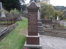 Headstone of Pte George COUSTON 12/709. Northern Cemetery, Dunedin City Council, Block 314. Image kindly provided by Allan Steel CC-BY 4.0.
