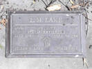 Headstone of Gnr Eric Mitchell LAKE 2/1637. Andersons Bay RSA Cemetery, Dunedin City Council, Block 22A, Plot 7. Image kindly provided by Allan Steel CC-BY 4.0.
