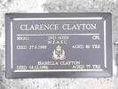 Headstone of Cpl Clarence CLAYTON 501511. Andersons Bay RSA Cemetery, Dunedin City Council, Block 22A, Plot 98. Image kindly provided by Allan Steel CC-BY 4.0.