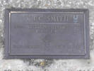 Headstone of Sgt Vincent Thomas Charles SMITH 337062. Andersons Bay RSA Cemetery, Dunedin City Council, Block 22A105. Image kindly provided by Allan Steel CC-BY 4.0.
