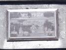 Headstone of Pte William Leon PRICE 22092. Andersons Bay RSA Cemetery, Dunedin City Council, Block 2A45. Image kindly provided by Allan Steel CC-BY 4.0.