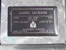 Headstone of Dvr James JACKSON 41486. Andersons Bay RSA Cemetery, Dunedin City Council, Block 22S13. Image kindly provided by Allan Steel CC-BY 4.0.
