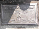 Headstone of Sgt John Herbert BROCKLEBANK 7/1967. Andersons Bay RSA Cemetery, Dunedin City Council, Block 2A66. Image kindly provided by Allan Steel CC-BY 4.0.