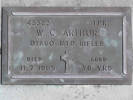 Headstone of Tpr William Cyril ARTHUR 43323. Andersons Bay RSA Cemetery, Dunedin City Council, Block 33S, Plot 25. Image kindly provided by Allan Steel CC-BY 4.0.