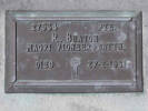 Headstone of Pte Richard BEATON 27534. Andersons Bay RSA Cemetery, Dunedin City Council, Block 35S16. Image kindly provided by Allan Steel CC-BY 4.0.