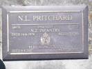 Headstone of Pte Norman Lothian PRITCHARD 18976. Andersons Bay RSA Cemetery, Dunedin City Council, Block 3SC2. Image kindly provided by Allan Steel CC-BY 4.0.