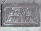 Headstone of Pte Edward JONES 8/2632. Andersons Bay RSA Cemetery, Dunedin City Council, Block 43S23. Image kindly provided by Allan Steel CC-BY 4.0.