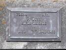 Headstone of Rfm Percy DUNN 73594. Andersons Bay RSA Cemetery, Dunedin City Council, Block 45S69. Image kindly provided by Allan Steel CC-BY 4.0.