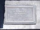 Headstone of Gnr Charles Robert WATSON 251104. Andersons Bay RSA Cemetery, Dunedin City Council, Block 3A51. Image kindly provided by Allan Steel CC-BY 4.0.