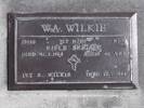 Headstone of Rfm William Alexander WILKIE 19080. Andersons Bay RSA Cemetery, Dunedin City Council, Block 45S, Plot 182. Image kindly provided by Allan Steel CC-BY 4.0.
