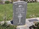 Headstone of Pte James Arthur SCOTT 822341. Andersons Bay RSA Cemetery, Dunedin City Council, Block 6SF, Plot 13. Image kindly provided by Allan Steel CC-BY 4.0.