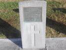 Headstone of Pte John Herbert HORSBURGH 10915. Andersons Bay RSA Cemetery, Dunedin City Council, Block 70AS30. Image kindly provided by Allan Steel CC-BY 4.0.