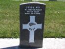 Headstone of Pte Wilfred FITZGERALD 55739. Andersons Bay RSA Cemetery, Dunedin City Council, Block 71S, Plot 52. Image kindly provided by Allan Steel CC-BY 4.0.