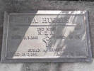 Headstone of Sgt Thomas Aaron HUGHES 1807. Andersons Bay RSA Cemetery, Dunedin City Council, Block 4A48. Image kindly provided by Allan Steel CC-BY 4.0.