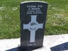 Headstone of Pte George BRAID 47700. Andersons Bay RSA Cemetery, Dunedin City Council, Block 71S, Plot 6A. Image kindly provided by Allan Steel CC-BY 4.0.