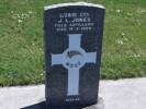 Headstone of Cpl John Louden JONES 2/2851. Andersons Bay RSA Cemetery, Dunedin City Council, Block 73S17. Image kindly provided by Allan Steel CC-BY 4.0.