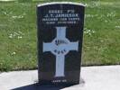 Headstone of Pte James Trezise JAMIESON 55682. Andersons Bay RSA Cemetery, Dunedin City Council, Block 73S, Plot 33. Image kindly provided by Allan Steel CC-BY 4.0.