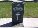 Headstone of Capt Harry Archer POTVINE 14/63. Andersons Bay RSA Cemetery, Dunedin City Council, Block 75S, Plot 25. Image kindly provided by Allan Steel CC-BY 4.0.
