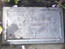 Headstone of Spr Gordon Allen FRANKS 33258. Andersons Bay RSA Cemetery, Dunedin City Council, Block 77S28. Image kindly provided by Allan Steel CC-BY 4.0.