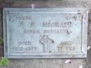 Headstone of Rfm Joseph Francis MCGRATH 14299. Andersons Bay RSA Cemetery, Dunedin City Council, Block 82S, Plot 1. Image kindly provided by Allan Steel CC-BY 4.0.