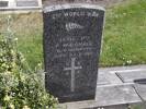 Headstone of Pte Peter MACDONALD 32710. Andersons Bay RSA Cemetery, Dunedin City Council, Block 9SF12. Image kindly provided by Allan Steel CC-BY 4.0.