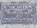 Headstone of L/Cpl Charles William BAILLIE 430233. Andersons Bay RSA Cemetery, Dunedin City Council, Block 01SF, Plot 12. Image kindly provided by Allan Steel CC-BY 4.0.