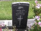 Headstone of Pte Frank BEVIN 36542. Andersons Bay RSA Cemetery, Dunedin City Council, Block 10SF, Plot 3. Image kindly provided by Allan Steel CC-BY 4.0.