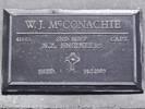Headstone of Capt William Joseph MCCONACHIE 41000. Andersons Bay RSA Cemetery, Dunedin City Council, Block 12SC8. Image kindly provided by Allan Steel CC-BY 4.0.