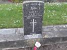 Headstone of Pte Alfred Noel AITKEN 42189. Andersons Bay RSA Cemetery, Dunedin City Council, Block 12SF23. Image kindly provided by Allan Steel CC-BY 4.0.