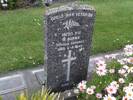 Headstone of Pte William BURNS 19/30. Andersons Bay RSA Cemetery, Dunedin City Council, Block 13SF, Plot 16. Image kindly provided by Allan Steel CC-BY 4.0.