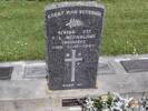 Headstone of Spr Francis L MCFARLANE 4/2198. Andersons Bay RSA Cemetery, Dunedin City Council, Block 14SF, Plot 8. Image kindly provided by Allan Steel CC-BY 4.0.
