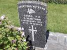 Headstone of Pte Samuel HEWITSON 29553. Andersons Bay RSA Cemetery, Dunedin City Council, Block 14SF, Plot 12. Image kindly provided by Allan Steel CC-BY 4.0.