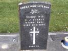 Headstone of Pte Nicholas James CUSACK 58982. Andersons Bay RSA Cemetery, Dunedin City Council, Block 17SF9. Image kindly provided by Allan Steel CC-BY 4.0.