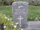 Headstone of Pte William Black HORN 12/3049. Andersons Bay RSA Cemetery, Dunedin City Council, Block 1SF26. Image kindly provided by Allan Steel CC-BY 4.0.