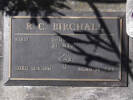 Headstone of Pte Ronald Cyril BIRCHALL 63037. Greenpark RSA Cemetery, Dunedin City Council, Block 1A, Plot 53. Image kindly provided by Allan Steel CC-BY 4.0.