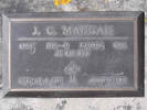 Headstone of Gnr John Charles MANGAN 639047. Greenpark RSA Cemetery, Dunedin City Council, Block 1A74. Image kindly provided by Allan Steel CC-BY 4.0.