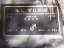 Headstone of Cook Robert Leslie WILSON 7897. Greenpark RSA Cemetery, Dunedin City Council, Block 1A, Plot 95. Image kindly provided by Allan Steel CC-BY 4.0.