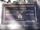 Headstone of Cpl Colin Anderson JOLLY 70734. Greenpark RSA Cemetery, Dunedin City Council, Block 1A, Plot 98. Image kindly provided by Allan Steel CC-BY 4.0.