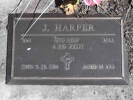 Headstone of Major John HARPER 2055. Greenpark RSA Cemetery, Dunedin City Council, Block 1A140. Image kindly provided by Allan Steel CC-BY 4.0.