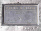 Headstone of Cpl Marion Margaret FOSTER 74205. Greenpark RSA Cemetery, Dunedin City Council, Block 1A157. Image kindly provided by Allan Steel CC-BY 4.0.