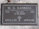 Headstone of Bdr William George RANDALL 440284. Greenpark RSA Cemetery, Dunedin City Council, Block 1A, Plot 166. Image kindly provided by Allan Steel CC-BY 4.0.